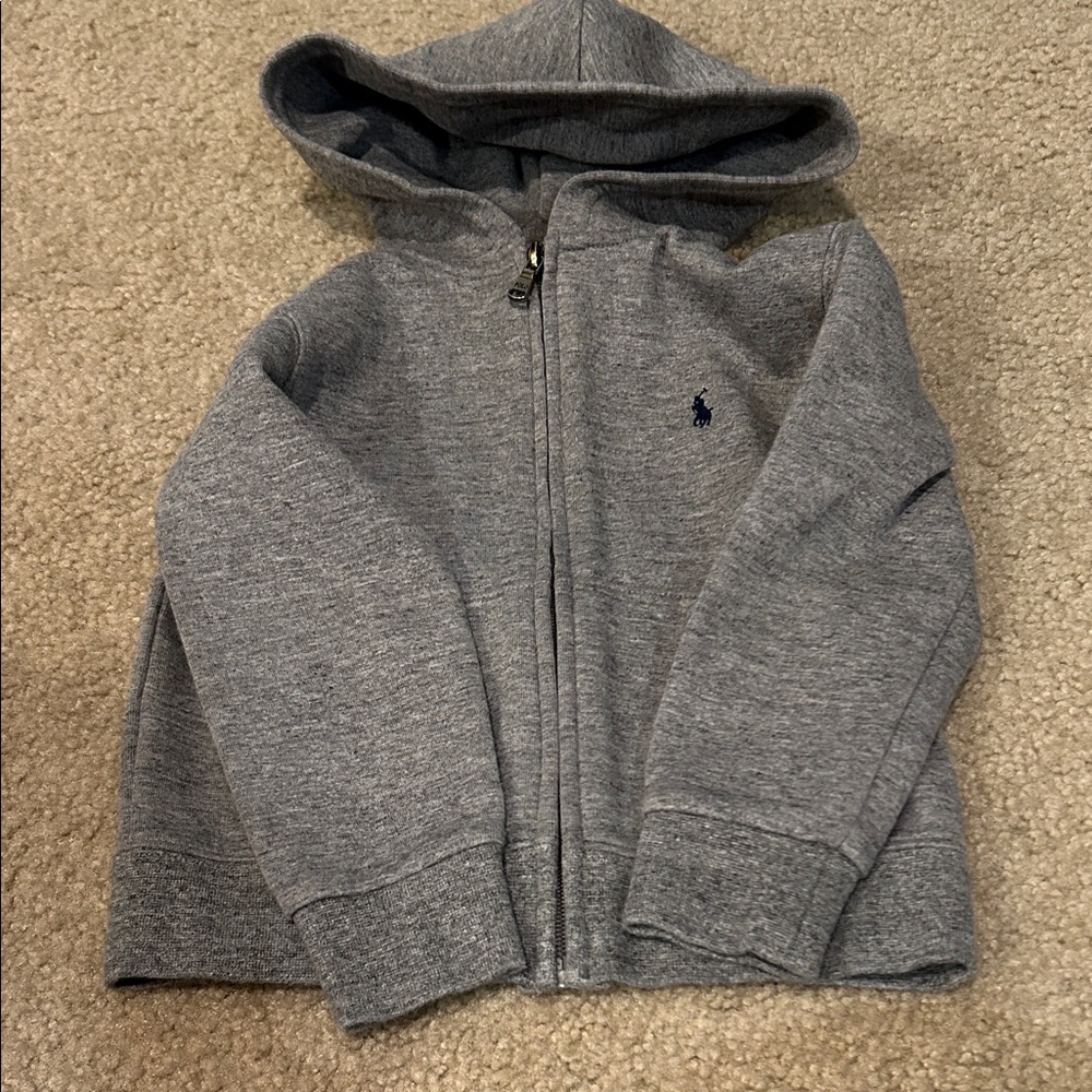 Polo by Ralph Lauren Gray Kids Hoodie
